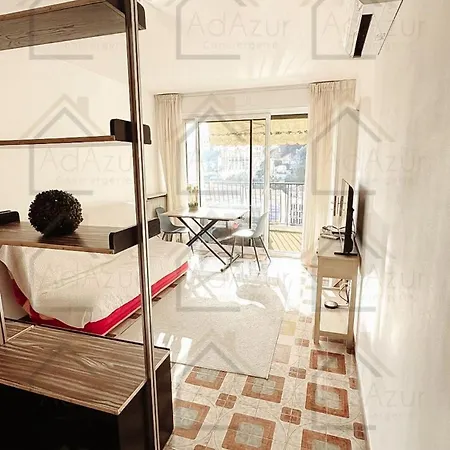 Apartament Patrice Studio, Calme, Parking, Climatisation, Vue Panoramique Mentona